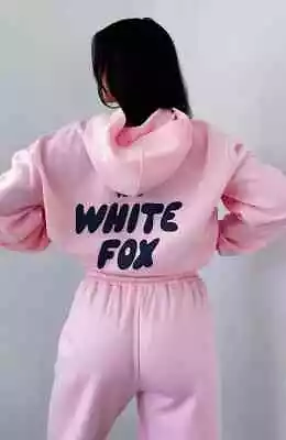 Buy Hot White Fox Tracksuits Womens 2PCS Long Sleeve Hooded Hoodies Casual Top Pants • 19.99£