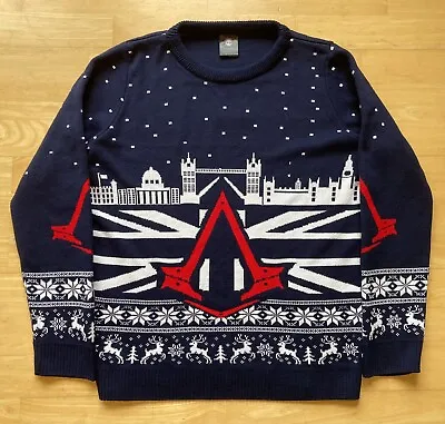Buy Medium 42  Chest Assassins Creed Christmas Sweater Jumper By Numskull • 29.99£