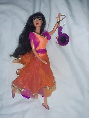 Buy Mattel 1995 Disney Gypsy Dancing ESMERALDA Doll Hunchback Of Notre Dame Vintage • 16.50£