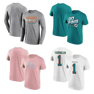 Buy Miami Dolphins NFL T-Shirt Men's American Football Fanatics Top - New • 14.99£