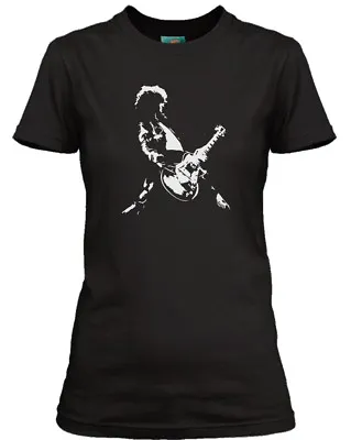 Buy Jimmy Page Inspired Led Zeppelin, Women's T-Shirt • 18£