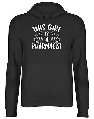Buy This Girl Is A Pharmacist Mens Womens Hooded Top Hoodie • 17.99£