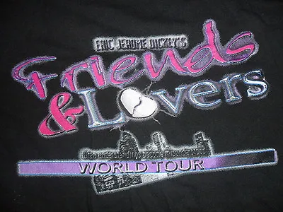 Buy ERIC JEROME DICKEY FRIENDS LOVERS SHIRT Vtg Tour Concert AUTHOR African American • 44.09£