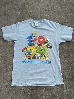 Buy Rare Disney 1999 Mickey Mouse T Shirt Made In USA Vintage 3D Tubular Cotton Wow • 200£