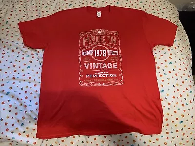 Buy Vintage 1978 T-shirt  • 8£