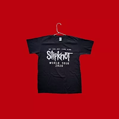 Buy ** Brand New ** Unisex Slipknot 2020 World Tour T-shirt.   Size M (38  Chest) • 9.99£