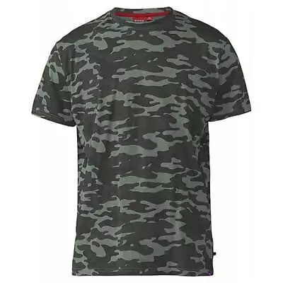 Buy Mens Plus Size D555 Gaston Camouflage T-Shirt Jungle 2XL-7XL • 15.49£