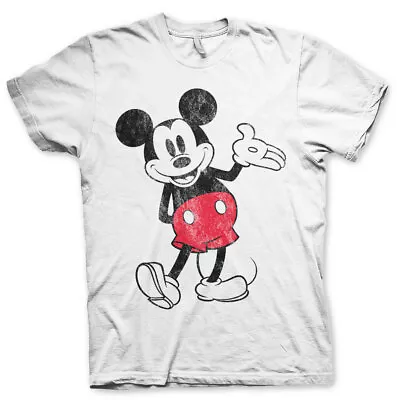Buy Mickey Mouse Walt Disney Pose Official Tee T-Shirt Mens • 18.27£