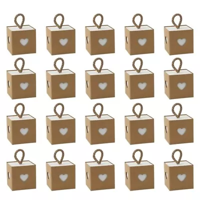 Buy 20 Pcs Heart Shapped Box Party Gifts Clothing Boxes For Vintage • 11.99£