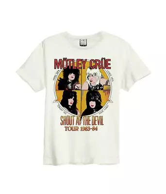 Buy Amplified Motley Crue Shout At The Devil Men's T-shirt • 22.99£