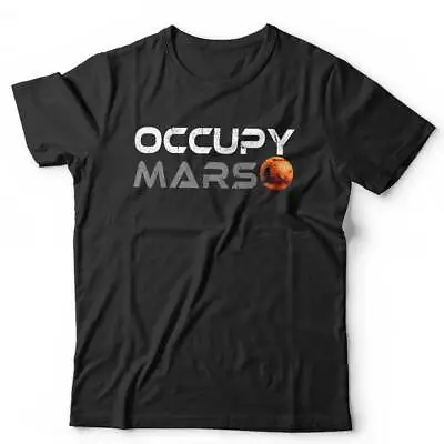 Buy Occupy Mars Tshirt Unisex & Kids Universe Space Planets Nasa Galaxy Solar • 13.99£