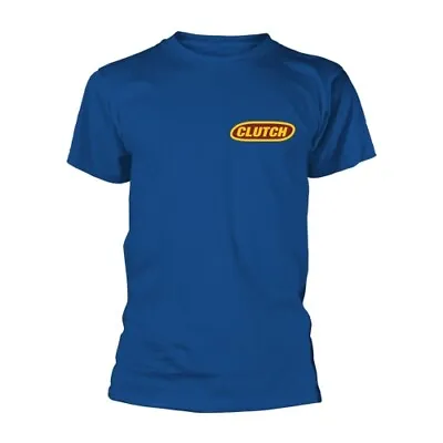 Buy CLASSIC LOGO (YELLOW/BLUE) By CLUTCH T-Shirt OFFICIAL MERCHANDISE ALL SIZES • 18.13£