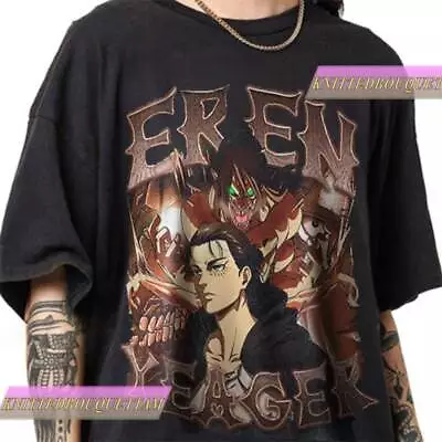 Buy Eren Yeager Shirt,Eren Yeager Tshirt,Attack On Titan Shirt,Attack Titan • 44.36£