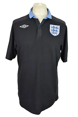 Buy UMBRO England 2011-13 Away Football T-Shirt Size GB 44 Mens Outdoors Outerwear • 17.47£