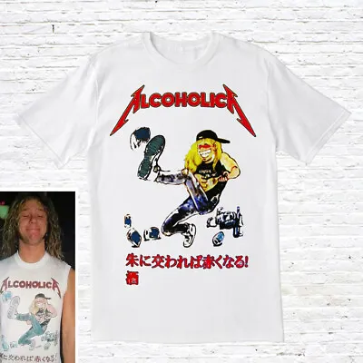 Buy Alcoholica T-Shirt (worn By James Hetfield / Metallica) • 19£