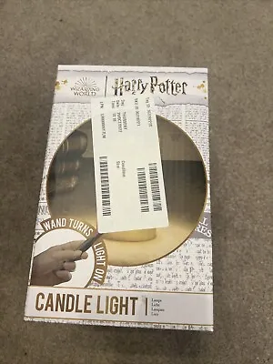 Buy Harry Potter Magic Wand Candle Light Remote Control Wizarding World Merch New • 18£