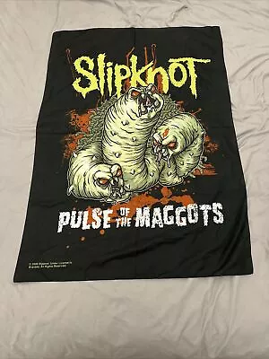 Buy Rare Slipknot Pulse Of The Maggots Flag Band Merch • 19.99£
