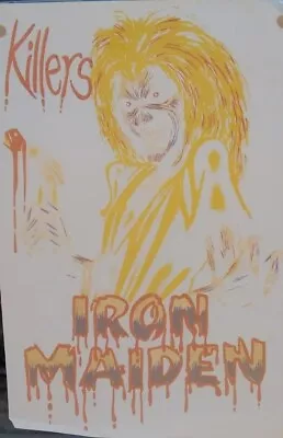 Buy Iron Maiden  Vintage T. Shirt Transfer #3 Killers 80s Rock Metal • 6.99£