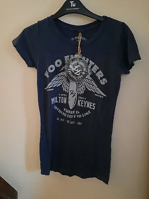 Buy Foo Fighters 2011 T-Shirt Milton Keynes Collector Rare Merchandise M Women's Fit • 69.95£