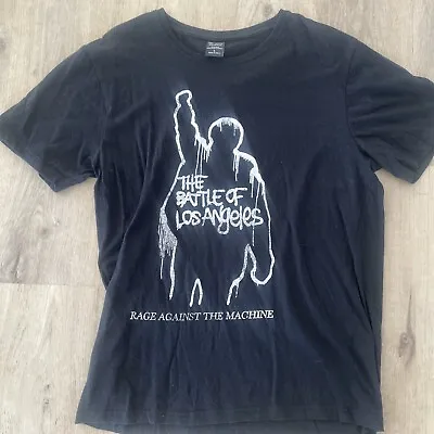 Buy Rage Against The Machine Battle For Los Angeles Mens Large T-Shirt 2018 Black • 12.52£