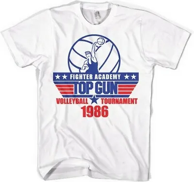 Buy Top Gun Volleyball Tournament T-Shirt White • 18.54£