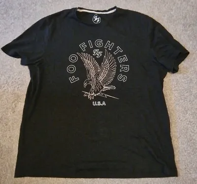 Buy Foo Fighters T Shirt Rare Eagle Rock Band Merch Tee Size XL Dave Grohl • 16.30£
