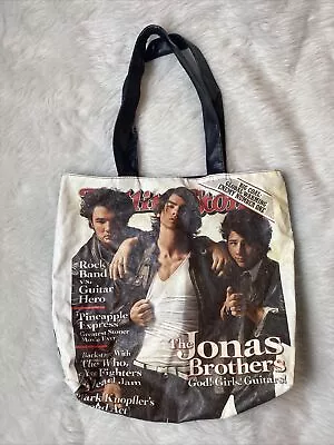 Buy Jonas Brothers Bag Merchandise Rolling Stones Tote Purse 17  Collectible Merch • 23.67£