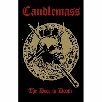 Buy Candlemass The Door To Doom Poster Flag Textile Wall Banner Official Band Merch • 22.06£