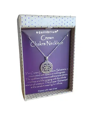 Buy Equilibrium Jewellery - Crown Chakra Necklace • 14.99£