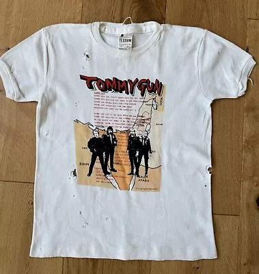 Buy Original 1970s The Clash Tommy Gun T-shirt • 50£