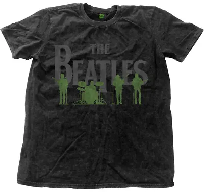 Buy The Beatles Saville Row Line Up Snow Wash T-Shirt OFFICIAL • 15.19£