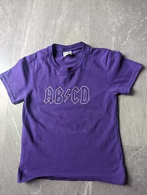 Buy Child's ABCD (ACDC)  Tshirt XS • 4.72£