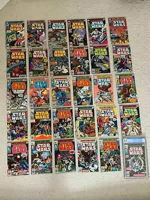 Buy Star Wars #1-#30 - Marvel Comics - 1977 - First Edition - Inc Cgc Issue 1 • 650£
