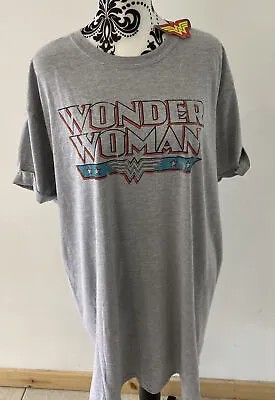 Buy DC Comics Wonder Woman Retro Ladies T-shirt Grey Sizes XL Mothers Day Present BN • 6.99£