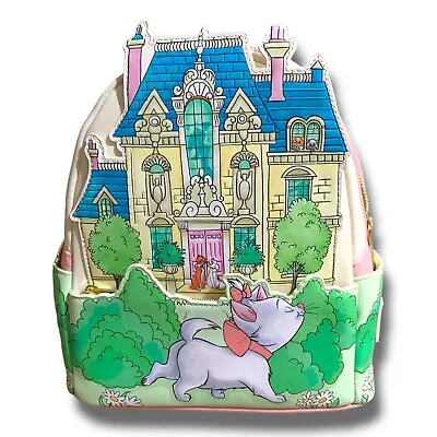 Buy Loungefly Disney The Aristocats Marie House Mini Backpack Bag NWT • 71.03£