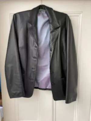 Buy Leather Jacket Womens Size 12 • 10£