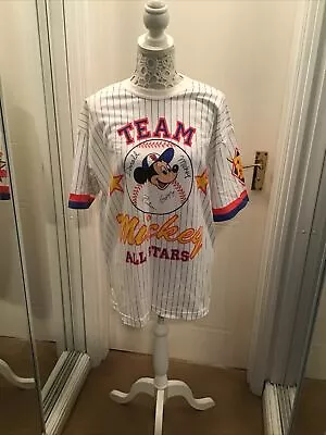 Buy Disney World Baseball Jersey Vintage Used • 19£