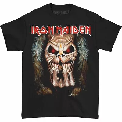 Buy ** Iron Maiden Eddies Finger Up The Irons T-Shirt Official ** • 16.50£