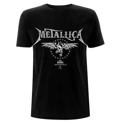 Buy Metallica Biker Black Official Tee T-Shirt Mens • 16.36£