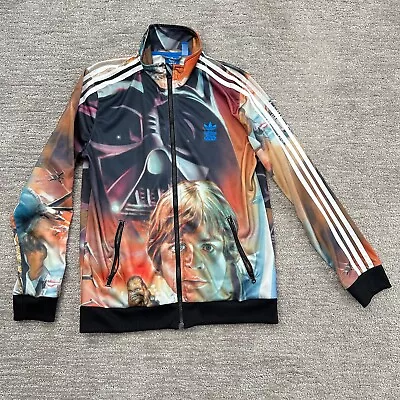 Buy Adidas Star Wars Jacket Youth Large Darth Vader Luke Skywalker Archive Full Zip • 27.52£