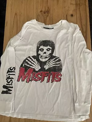 Buy Men’s Misfits Long Sleeve Tshirt Large • 12.40£