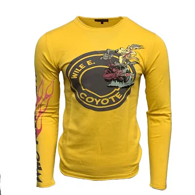 Buy Raw7 Looney Tunes Men's T-Shirt Wile E. Coyote - Yellow • 27.95£