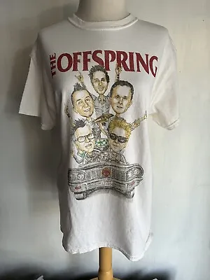 Buy THE OFFSPRING (2021) Official NWT Rock Band Caricature T-Shirt Size S/M • 18.96£