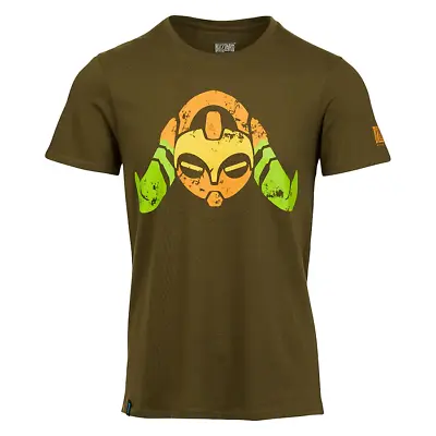 Buy Overwatch Men's T-Shirt Orisa (Size S) Character Print T-Shirt - Khaki - New • 9.99£