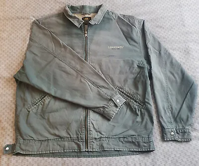 Buy Lee Riders Mens Green Vintage Canvas Style Jacket Size XXL, Great Condition • 19.49£