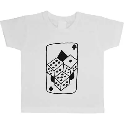 Buy 'Dice Playing Card' Children's / Kid's Cotton T-Shirts (TS021641) • 5.99£