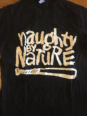 Buy Vintage NAUGHTY BY NATURE 1991 OPP Shirt L Single Stitch Rap Tees • 236.25£