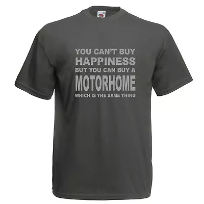 Buy Happiness Motorhome T-Shirt, Glamping TShirt, Camping T Shirt, Funny T Shirt • 10.99£