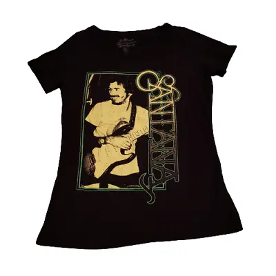 Buy Collection Consciousness Santana T-Shirt Black Women's XL Classic Rock Band  • 14.63£