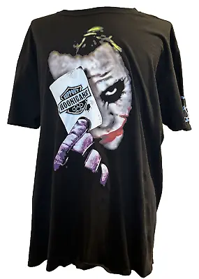 Buy The Joker (Batman) Support Hoonigans Motorcycle Club Gildan T-shirt Black Sz XL • 19.99£
